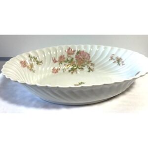 Dumont Haviland Limoges Open Vegetable Serving Bowl Oval‎ Porcelain France